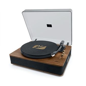Tocadiscos Bluetooth estereo Muse MT-106 Madera