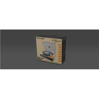 Tocadiscos Bluetooth estereo Muse MT-106 Madera