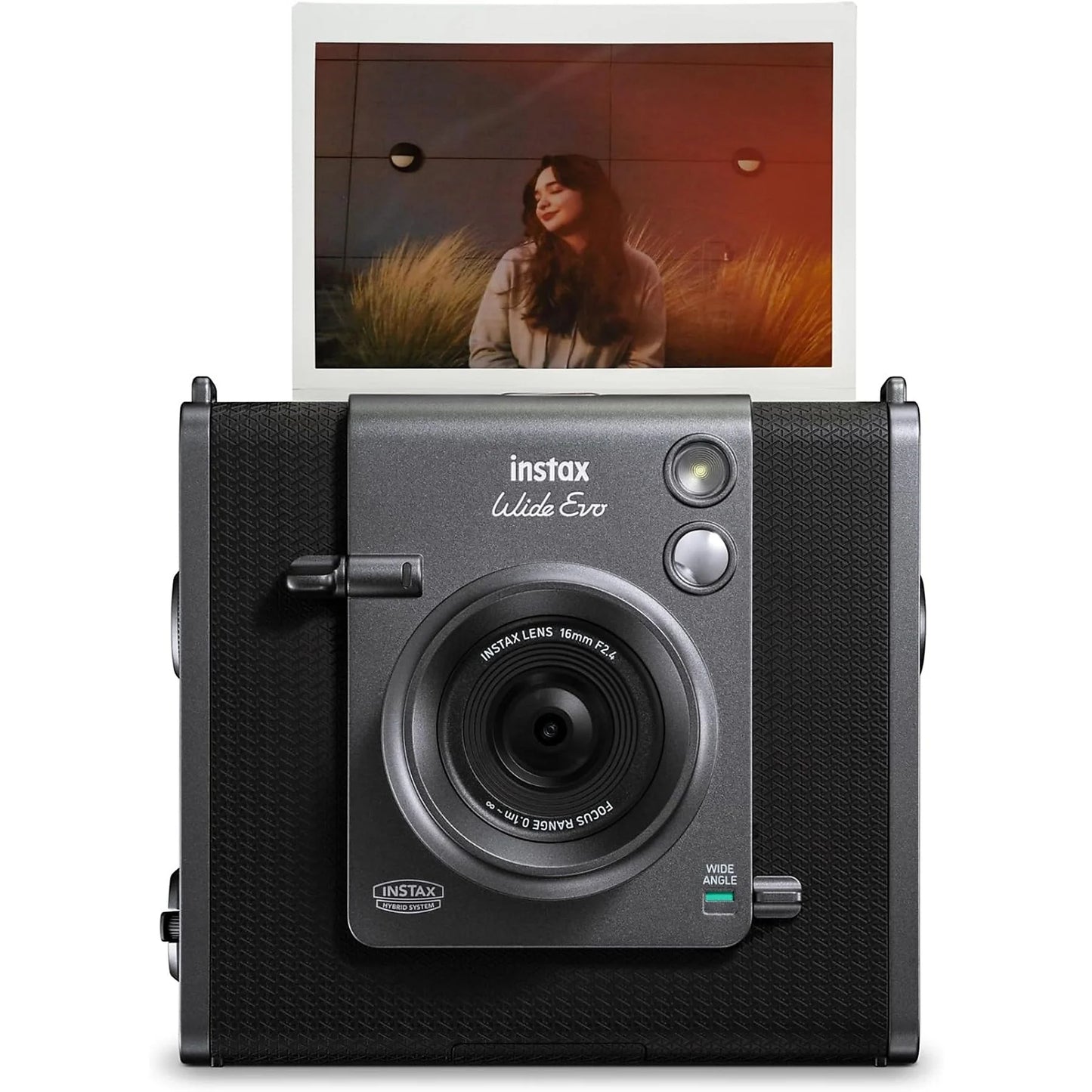 Cámara instantánea - FUJIFILM Instax Wide Evo, 86 mm x 108 mm