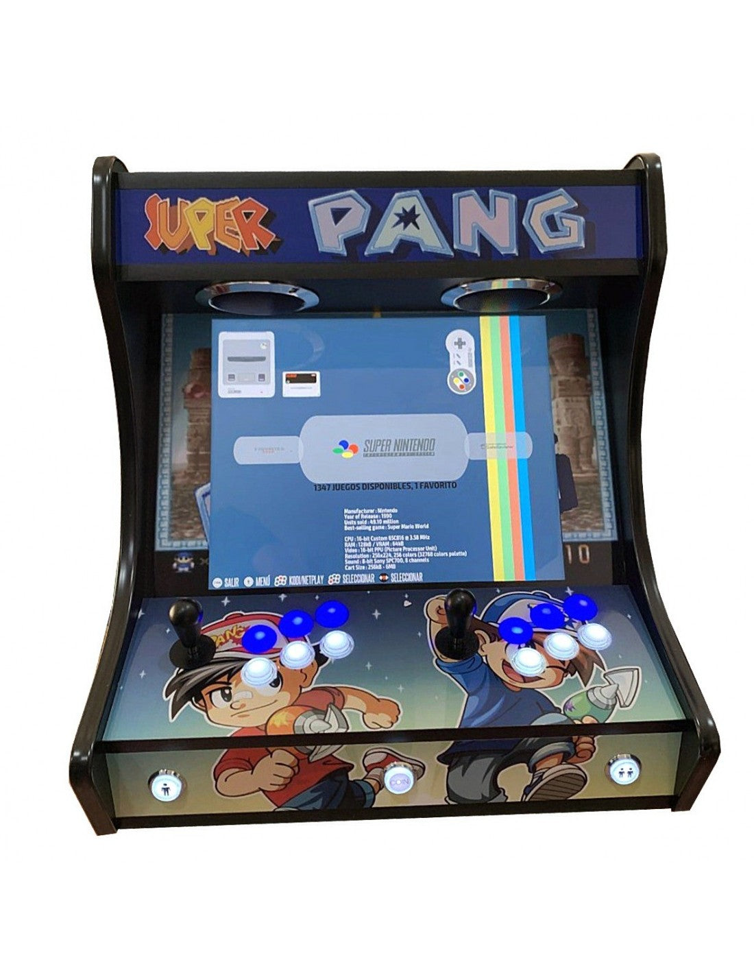 Bartop arcade Pang