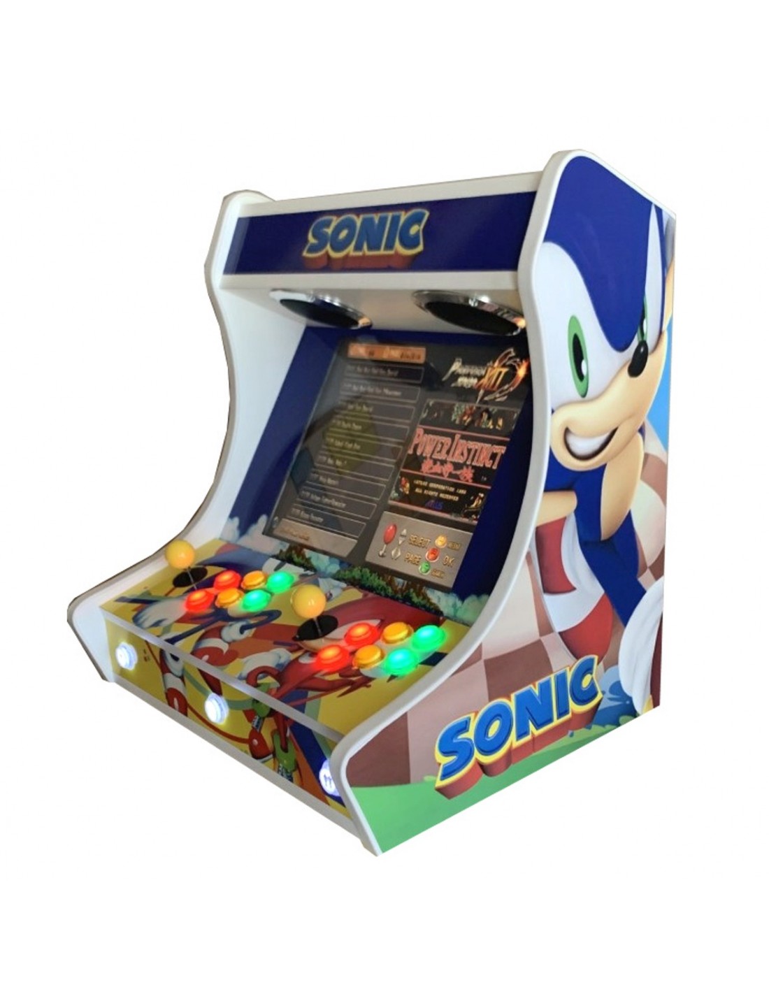 Bartop arcade Sonic