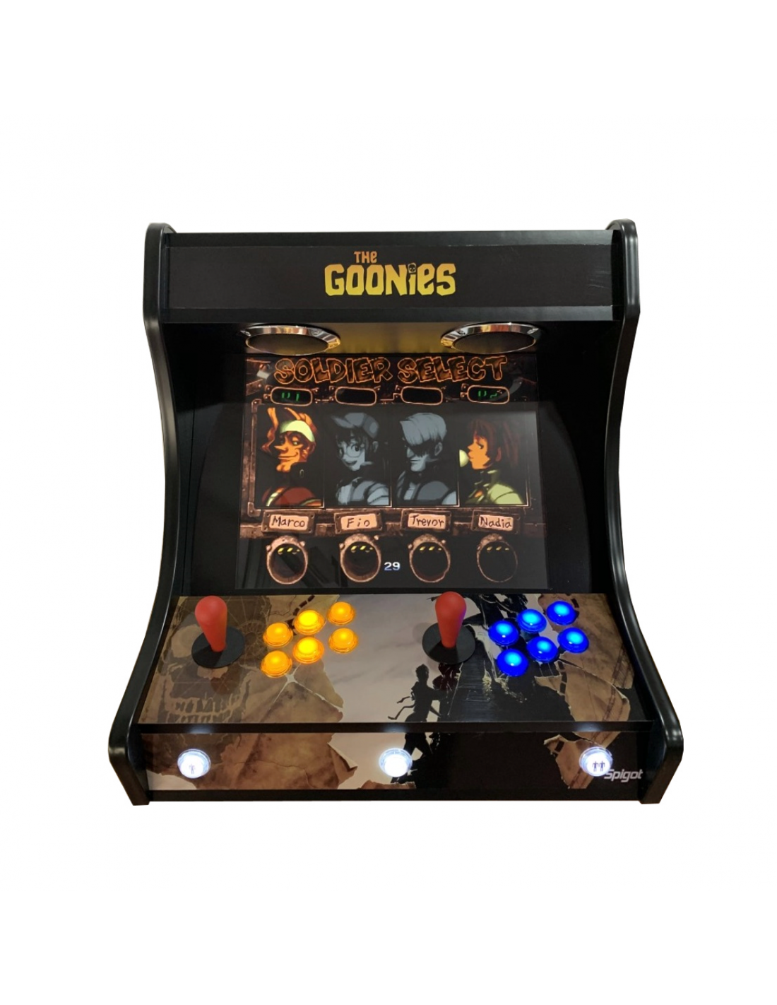 Bartop arcade The Goonies