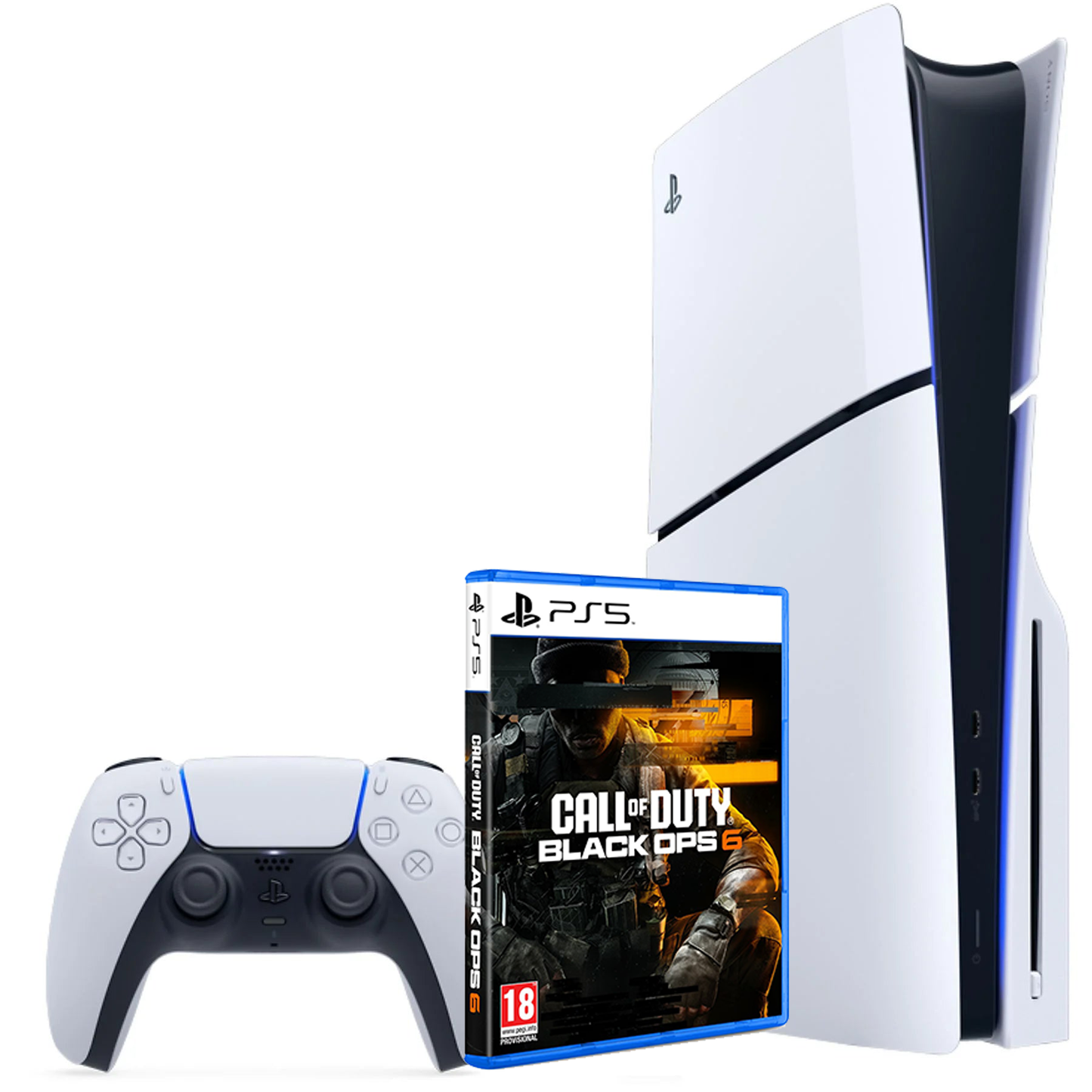 PlayStation 5 Slim + 1 mando + Black Ops 6 PROMO