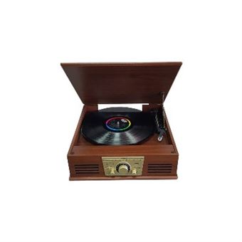 Tocadiscos Bluetooth Sunstech PXR32 Madera