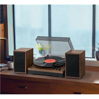 Tocadiscos Bluetooth estéreo Muse MT-108 con 2 altavoces