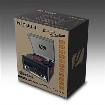 Tocadiscos Muse MT-112W Madera