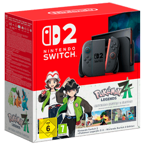 Nintendo Switch 2 + Pokemon Leyendas Z-A + 1 juego extra a elegir MEGAOFERTA