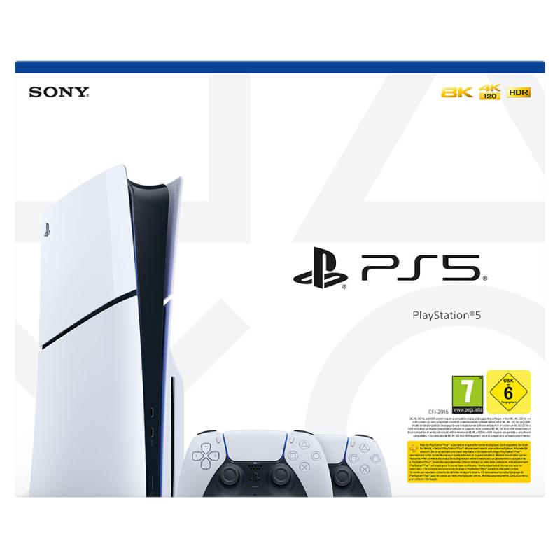 PlayStation 5 Slim + 2 mandos