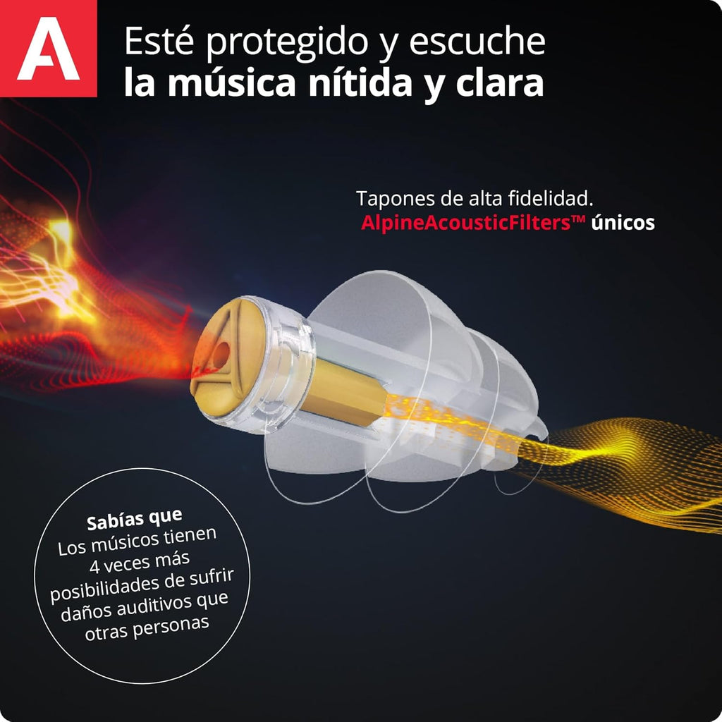 Alpine MusicSafe Pro Tapones de Alta Fidelidad