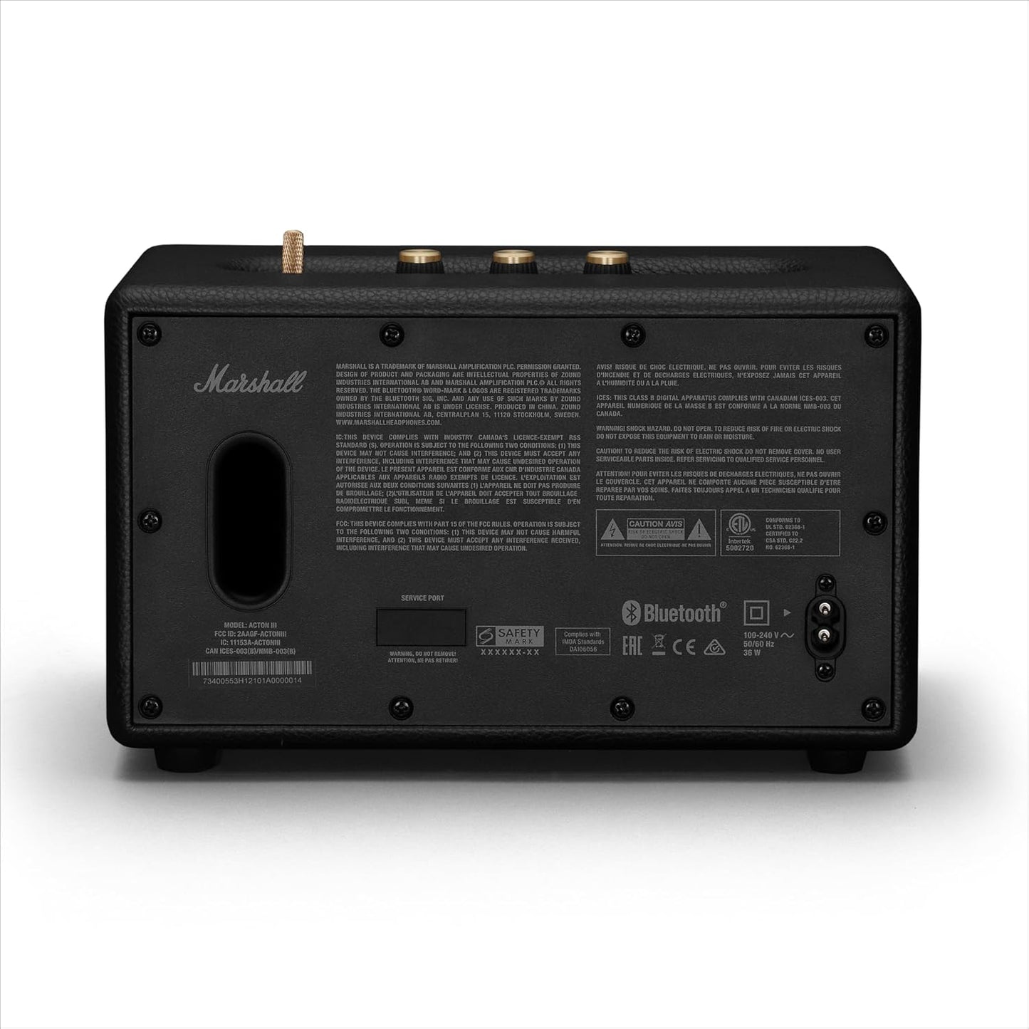 Marshall Acton III Altavoz Bluetooth inalámbrico