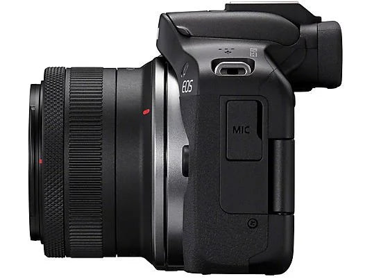 Canon EOS R50 BK+RFS18-45/NO FF, 24.2 mp, 4K UHD, 7.5 cm, Wi-Fi