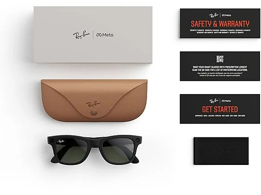 Gafas IA - Ray-Ban Meta, Wayfarer TALLA M, Transitions® transparente, Verde grafito