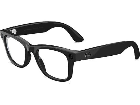 Gafas IA - Ray-Ban Meta, Wayfarer, Negro brillante, Transparente
