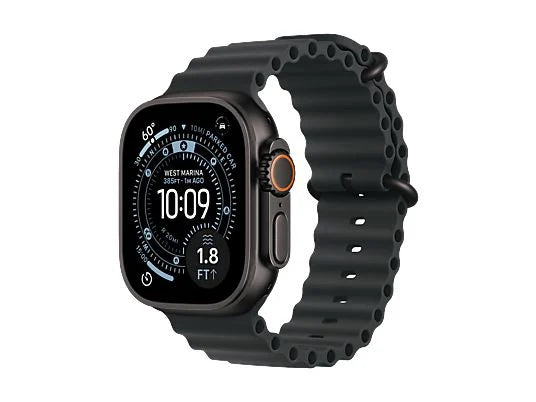 Apple Watch ULTRA 3 49 mm, Caja de Titanio Natural, Correa Ocean Band