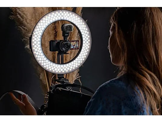 Sony ZV-E10L, 24.2 MP, APS-C, Con Objetivo 16-50 mm f/3.5-5.6, Pantalla giratoria