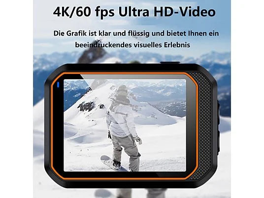 Cámara deportiva Cámara deportiva 4K HD Cámara acuática WiFi Cámara subacuática - SYNTEK