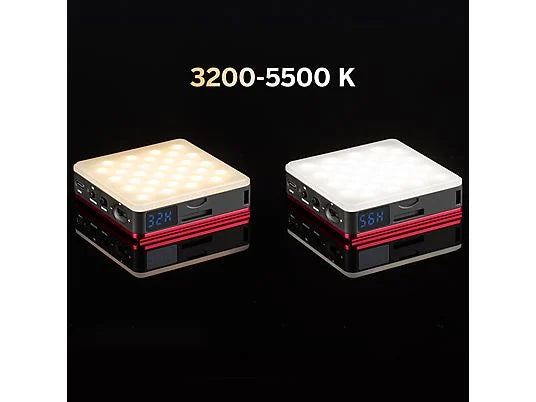 Luz bicolor para Uso móvil y Fotografía en Smartphone - Pocket LED 5 W BRESSER