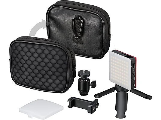 Luz bicolor para Uso móvil y Fotografía en Smartphone - Pocket LED 5 W BRESSER