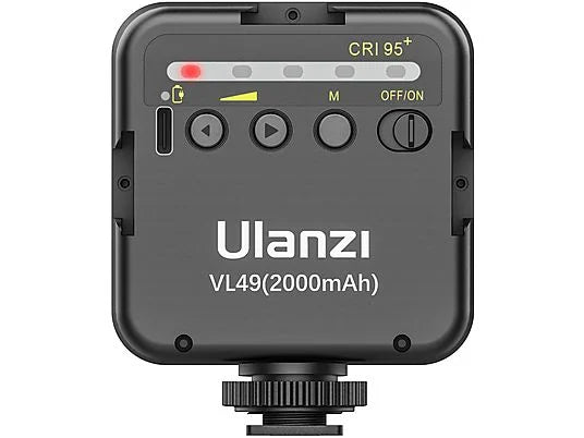 VL49 Luz de Relleno Fotografía Vídeo Portátil 2000mAh ULANZI, 5500K