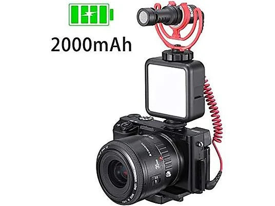 VL49 Luz de Relleno Fotografía Vídeo Portátil 2000mAh ULANZI, 5500K