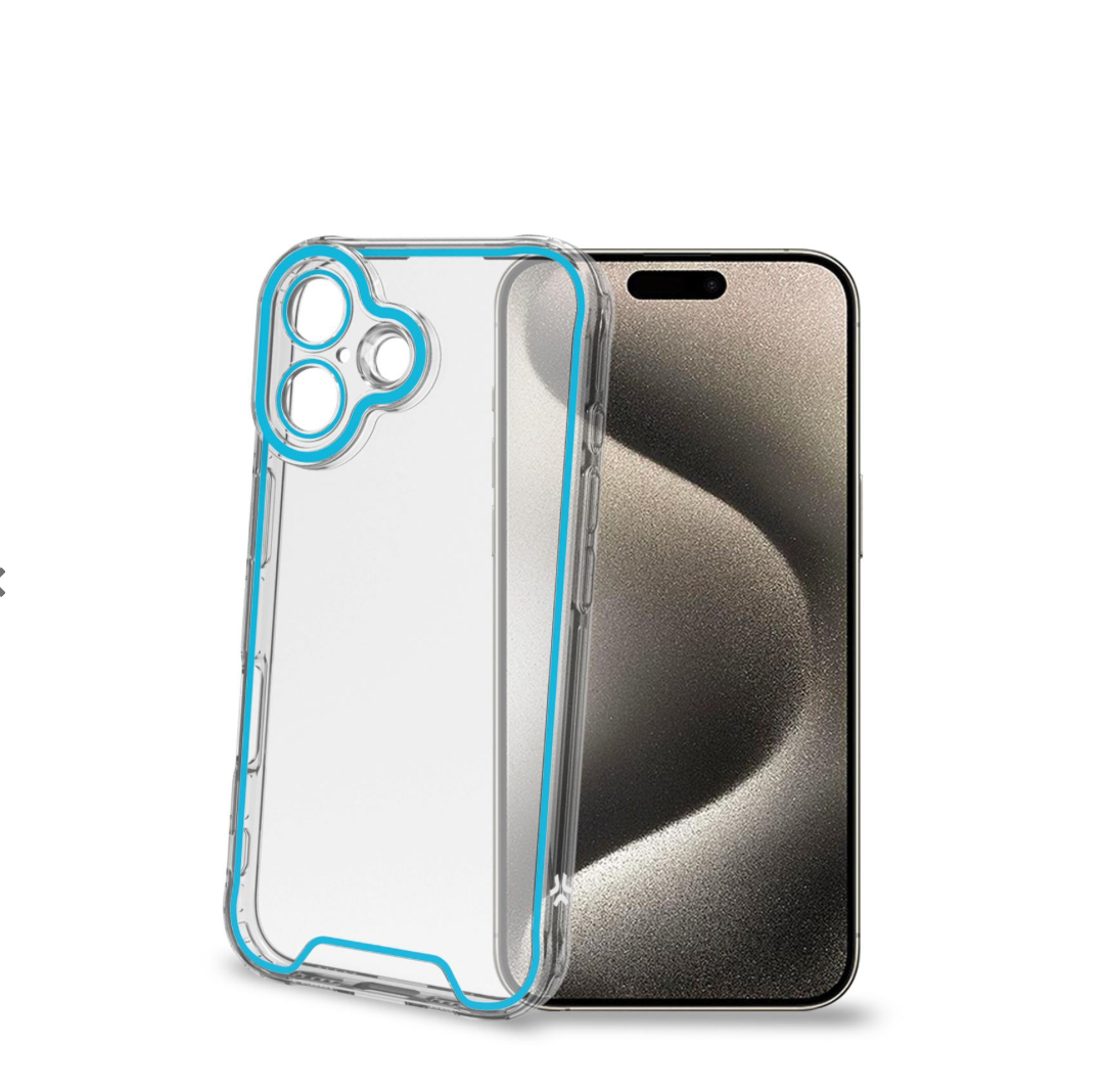 Funda transparente Celly Iphone 16 PLUS GLOW