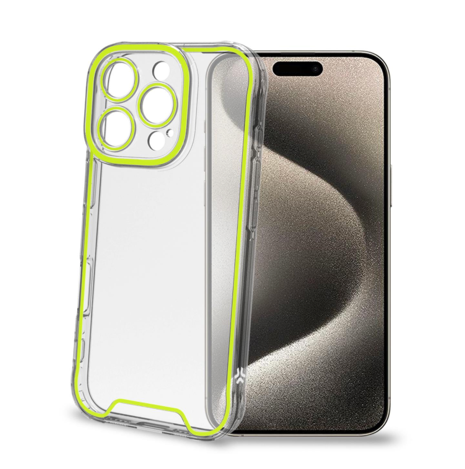 Funda transparente Celly Iphone 16 PRO GLOW