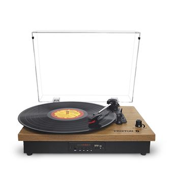Tocadiscos Prixton Studio Bluetooth reproductor convertidor de vinilos