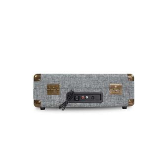 Tocadiscos Prixton VC400 Bluetooth reproductor convertidor de vinilos gris