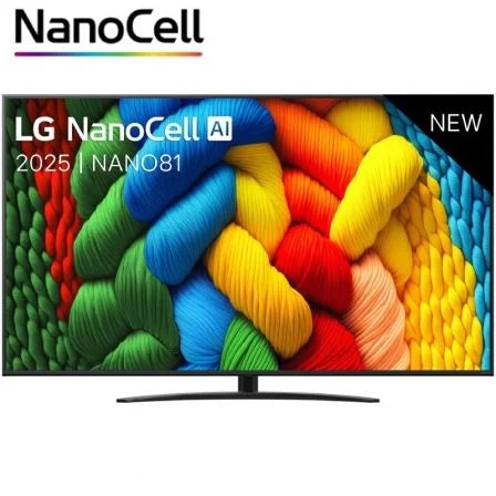 Televisor LG NanoCell 75NANO81A6A 75"/ Ultra HD 4K/ Smart TV/ WiFi