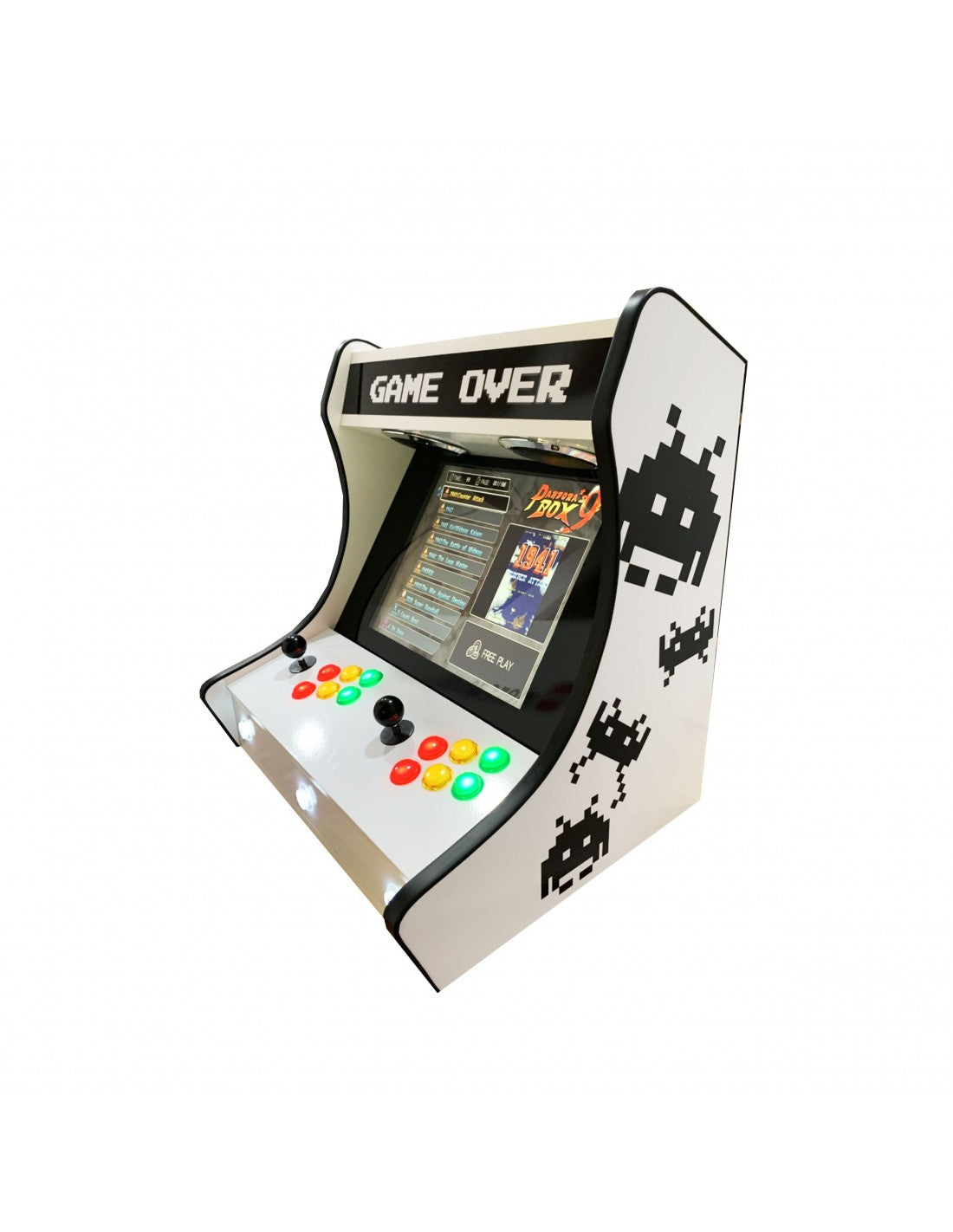 Bartop arcade White Aliens