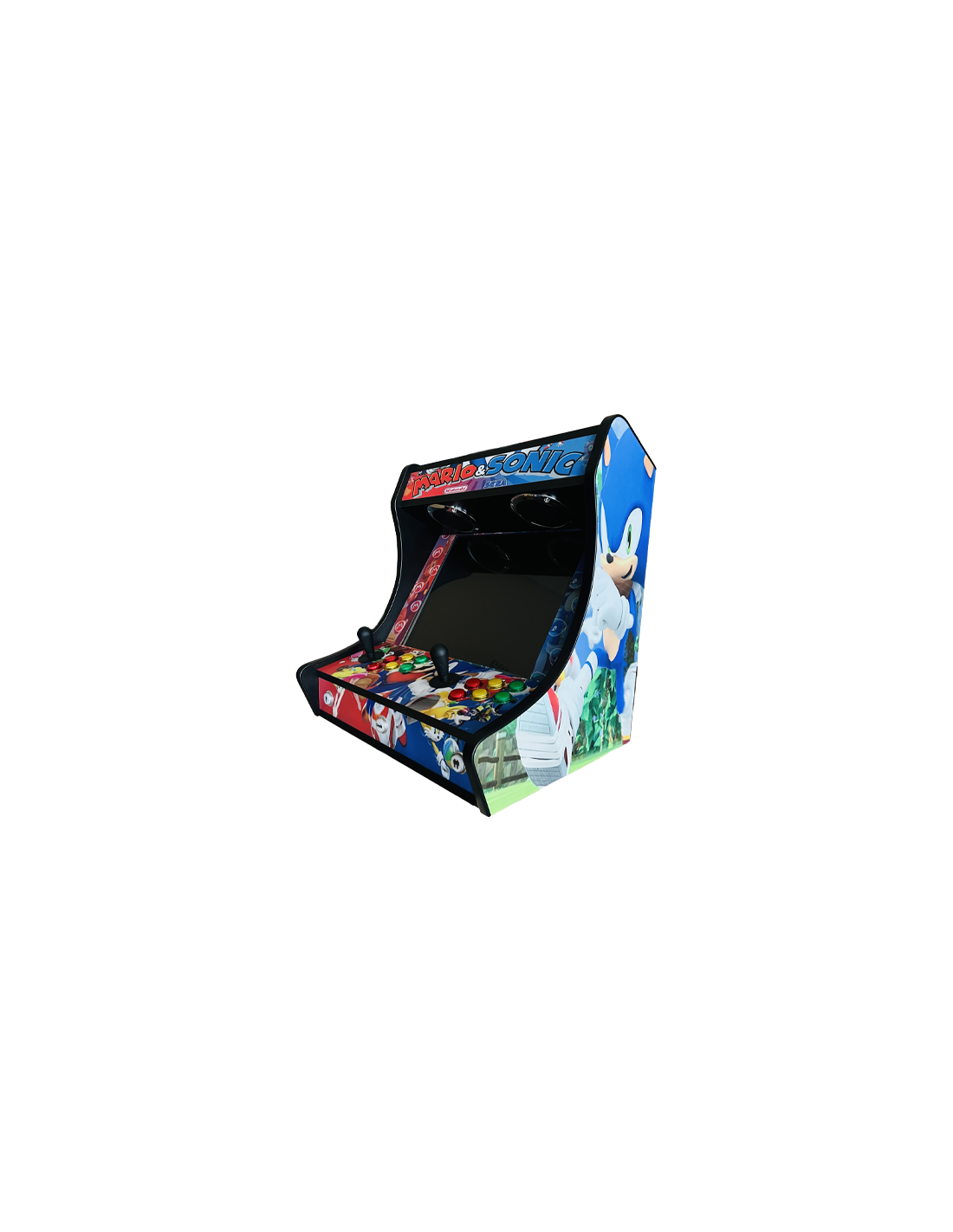 Bartop arcade Mario VS Sonic