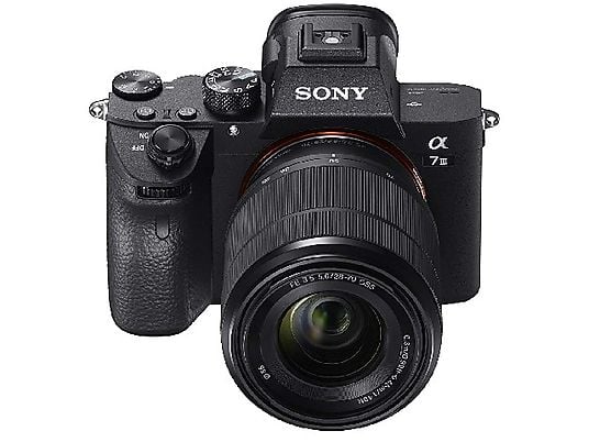 Sony Alpha 7 III, ILCE-7M3K, 24.2 MP, CMOS Exmor 35mm, Bionz X, ISO 100 - 51200, 4K HDR + Objetivo FE 28-70 mm F3,5-5,6 OSS